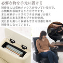 木肘付回転座椅子 座椅子 おしゃれ リクライニングチェア 座敷椅子 折りたたみ 回転式座椅子 肘掛け付き 収納 コンパクト 一人用 ハイバック レバー式座椅子 ぼん家具