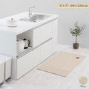 ヘリンボーンキッチンマット〔60×120cm〕 キッチンマット 120 台所マット ダイニングマット おしゃれ 洗える 拭ける ヘリンボーン ラグ 北欧 滑り止め 薄手 60×120 床暖房対応 FRUTO