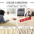 ラグマット〔185×185cm〕 ラグ ラグマット カーペット 洗える ラグシャギーラグ 絨毯 北欧 おしゃれ 厚手 滑り止め 正方形 185×185cm ぼん家具