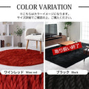 ラグマット〔185×185cm〕 ラグ ラグマット カーペット 洗える ラグシャギーラグ 絨毯 北欧 おしゃれ 厚手 滑り止め 正方形 185×185cm ぼん家具