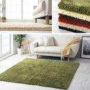 ラグマット〔185×185cm〕 ラグ ラグマット カーペット 洗える ラグシャギーラグ 絨毯 北欧 おしゃれ 厚手 滑り止め 正方形 185×185cm ぼん家具