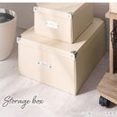収納ボックス〔XL〕 収納ボックス フタ付き 収納ケース おしゃれ インナーボックス 折りたたみボックス 大容量 押し入れ収納 小物収納 LADONNA Toffy Toffy