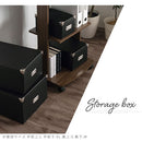 収納ボックス〔XL〕 収納ボックス フタ付き 収納ケース おしゃれ インナーボックス 折りたたみボックス 大容量 押し入れ収納 小物収納 LADONNA Toffy Toffy