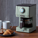 アロマドリップコーヒーメーカー コーヒーメーカー コーヒーマシン おしゃれ 全自動 コンパクト フィルター不要 保温 ドリップ 一人用 LADONNA Toffy Toffy