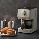 アロマドリップコーヒーメーカー コーヒーメーカー コーヒーマシン おしゃれ 全自動 コンパクト フィルター不要 保温 ドリップ 一人用 LADONNA Toffy Toffy