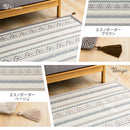 コットンラグ〔185×240cm〕 ラグ ラグマット 洗える 185×240 コットンラグ 北欧 カーペット ウレタン コットン 絨毯 滑り止め 自宅 洗濯可 床暖房対応 ジャガード織 ぼん家具