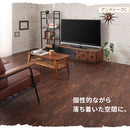 置き敷き床タイル〔木目調〕 タイルカーペット おしゃれ 防音 対策 フロアタイル 置くだけ 長方形 ジョイントマット 木目 抗菌 滑らない クッションフロア 土足 セット 賃貸 ぼん家具