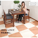 置き敷き床タイル〔タイル調〕 タイル diy 床 接着剤 不要 タイルカーペット 50×50 厚さ 約 5mm フロアタイル 置くだけ 大理石 風 フロアマット 北欧 床材 フローリング 無垢 抗菌 ぼん家具