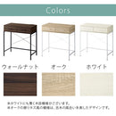 引き出し付きゴミ箱上ラック ゴミ箱上ラック 引き出し コンセント付き レンジ台 キッチン 収納 ロータイプ 木目調 ぼん家具