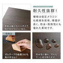 卓上ミニ食器棚 カウンター上収納ラック 引き出し ガラス扉付き ミニ食器棚 カップボード キッチン ぼん家具