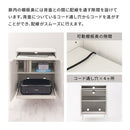 パソコンキャビネット FAX台 プリンター台 木製 キャビネット ファックス台 ルーター収納 PC デスク スライド棚 電話台 収納棚 サイドボード サイドテーブル 作業台 おしゃれ ぼん家具