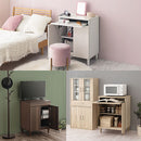 パソコンキャビネット FAX台 プリンター台 木製 キャビネット ファックス台 ルーター収納 PC デスク スライド棚 電話台 収納棚 サイドボード サイドテーブル 作業台 おしゃれ ぼん家具