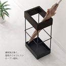 アンブレラスタンド 傘立て スリム かさ立て 木製 おしゃれ スチール 幅23 奥行16 高44 長方形 角型 レインラック コンパクト アンブレラスタンド 玄関収納 一人暮らし ぼん家具