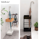 アンブレラスタンド 傘立て スリム かさ立て 木製 おしゃれ スチール 幅23 奥行16 高44 長方形 角型 レインラック コンパクト アンブレラスタンド 玄関収納 一人暮らし ぼん家具