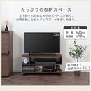 [ 幅80cm ] キャスター付きテレビ台 テレビ台 ローボード キャスター付き ラック 2段 S型 テレビボード キャスター TV台 木製 おしゃれ 収納 24型 32型 テレビ 台 S字ラック ロータイプ ぼん家具