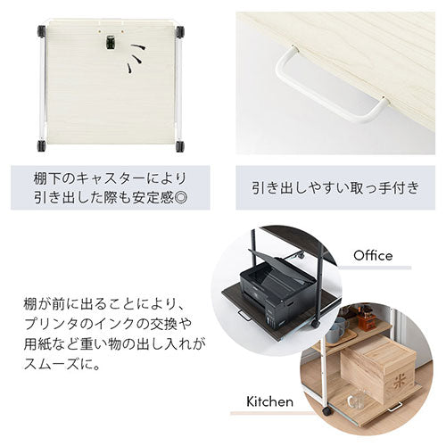 多機能キッチンラックレンジ台・オープンラック・プリンタースタンド兼用 多機能キッチンラックレンジ台・オープンラック・プリンタースタンド