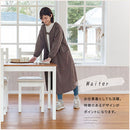 スモックエプロン エプロン おしゃれ 割烹着 エプロンワンピース スモック 長袖 袖付き ロング レディース かわいい 大きいサイズ 羽織 抗菌防臭加工 保育士 ぼん家具