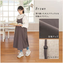 キャミソールエプロン エプロン おしゃれ 割烹着 エプロンワンピース キャミソール 大きいサイズ 袖なし マタニティエプロン かわいい ゆったり レディース 長さ調節 保育士 ぼん家具