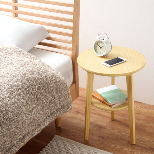 木製サイドテーブル ベッド サイドテーブル ミニ 木製 北欧