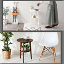 木製サイドテーブル ベッド サイドテーブル ミニ 木製 北欧 サイド ソファ ソファー テーブル 円形 丸型 机 コンパクト ミニテーブル 丸テーブル スリム おしゃれ 収納 丸 ミニ机 ぼん家具