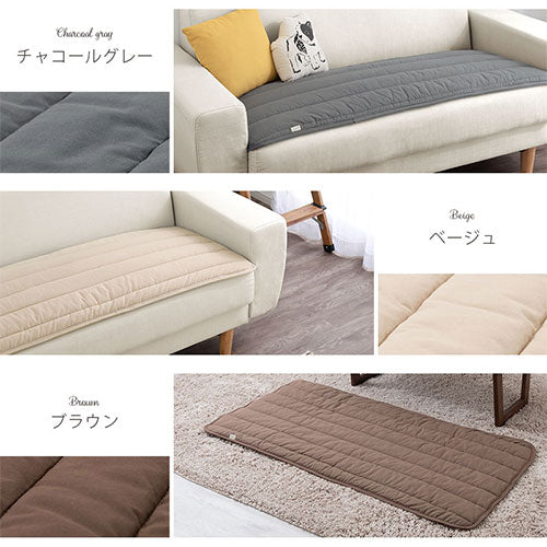 ソファパッド〔65×130cm〕 ソファーカバー ソファカバー 2人掛け