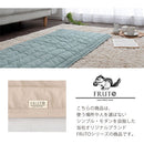 ソファパッド〔65×130cm〕 ソファーカバー ソファカバー 2人掛け ソファーパッド 洗濯 洗える マルチカバー ソファーパッド 座面 肘なし 長方形 綿100% キルト イブル ぼん家具