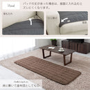 ソファパッド〔65×180cm〕 ソファーカバー 肘なし 3人掛け 2.5人掛け キルティング 綿100% ウォッシャブル ソファパッド 洗える ごろ寝 マルチパッド キルトパッド ソファ用 ぼん家具