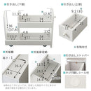 トイレラック トイレ収納 トイレラック スリム キャスター付き ペーパーストッカー 収納 木製 サニタリー収納 引き出し 飾り棚 おしゃれ コンパクト 隙間収納 ぼん家具