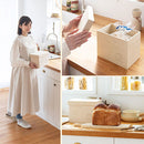 桐製ブレッドケース〔1.5斤〕 ブレッドケース パンケース 木製 ブレットケース おしゃれ 桐 パン入れ 1.5斤 コンパクト 軽量 保存容器 隠す キッチン 収納 調湿 防虫 抗菌 防腐 ぼん家具