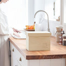 桐製ブレッドケース〔1.5斤〕 ブレッドケース パンケース 木製 ブレットケース おしゃれ 桐 パン入れ 1.5斤 コンパクト 軽量 保存容器 隠す キッチン 収納 調湿 防虫 抗菌 防腐 ぼん家具