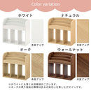 絵本収納ラック 絵本棚 絵本ラック 本棚 スリム おもちゃ収納 大容量 おしゃれ コンパクト 木製 子供 約 幅60 表紙が見える カウンター下 ラック ロータイプ ぼん家具