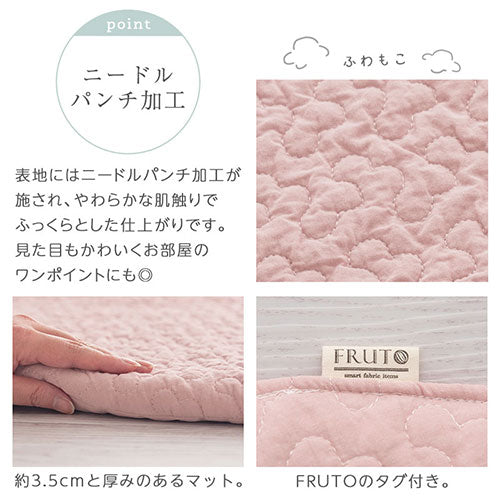 マルチマット　FRUTO（フルート）〔丸型直径100cm〕