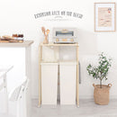 伸縮ゴミ箱上ラック レンジ台 キッチンラック ゴミ箱上 トースターラック 食器棚 おしゃれ 伸縮 スリム 高さ85cm 幅50 奥行40 ロータイプ 1段 スチール ワイド シンプル ぼん家具