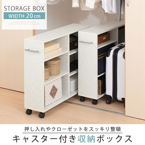 押入れ収納ボックス〔幅20cm〕