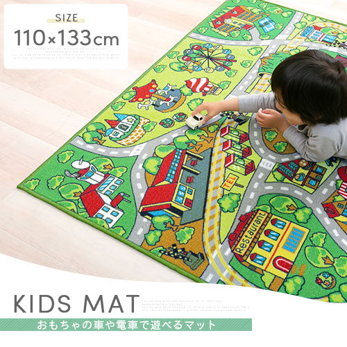 【今だけ300円OFF】キッズマット〔110×133cm〕