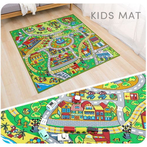 【今だけ300円OFF】キッズマット〔110×133cm〕