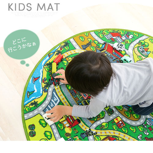 キッズマット〔丸型直径100cm〕
