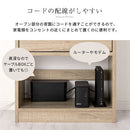 引き出し付きオープンラック オープンラック 棚 ラック おしゃれ シェルフ 収納棚 ウッドシェルフ 飾り棚 ディスプレイ 木製 薄型 a4 3段 引き出し付き スリム リビング 収納 ロー 幅60 ぼん家具