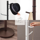 スリムコートハンガー ポールハンガー スリム コートハンガー ハンガーラック 洋服掛け おしゃれ 北欧 コート掛け 帽子掛け 頑丈 衣類 スタンド 収納 スチール 玄関 ぼん家具