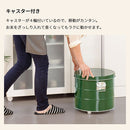 バケツ型米びつ〔20kgタイプ〕 米びつ 20kg 日本製 計量カップ付き 密閉 軽量 錆びに強い 防虫 頑丈 湿気 酸化防止 トタン製 米 OBAKETSU（オバケツ）