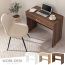 シンプルデスク パソコンデスク デスク おしゃれ コンパクト PCデスク 学習机 シンプル 北欧 作業台 在宅 引き出し付き 木製 収納 平机 ぼん家具