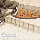 エントランスマット ドアマット 屋外用 おしゃれ エントランスマット エクステリア バルコニー ベランダ 北欧 滑り止め ガーデン ガーデニング 幅75cm ぼん家具