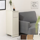 木製ダストボックス 45L ゴミ箱 45リットル 45L ダストボックス ごみ箱 スリム おしゃれ フタ付き キャスター 木製 大容量 キッチン 台所 リビング 幅25 縦型 スイング 密閉 ぼん家具