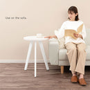 サイドテーブル サイドテーブル ベッドサイドテーブル 木製 約 高さ60cm 天板 幅40cm 円形 丸テーブル スリム コンパクト ウッド 机 ナイトテーブル ソファテーブル 北欧 サブ ぼん家具