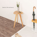 サイドテーブル サイドテーブル ベッドサイドテーブル 木製 約 高さ60cm 天板 幅40cm 円形 丸テーブル スリム コンパクト ウッド 机 ナイトテーブル ソファテーブル 北欧 サブ ぼん家具