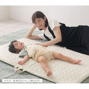 お昼寝マット お昼寝マット 保育園 布団 洗える 赤ちゃん 持ち運び お昼寝布団 イブル 敷きパッド ベビー 敷き布団 単品 折り畳み 昼寝 おしゃれ 綿100％ FRUTO