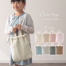 シューズバッグ シューズバッグ 上履き入れ シューズ入れ おしゃれ 上履袋 キルティング イブル 洗える かわいい ネームタグ付き 子供 高学年 小学校 幼稚園 FRUTO