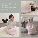 シューズバッグ シューズバッグ 上履き入れ シューズ入れ おしゃれ 上履袋 キルティング イブル 洗える かわいい ネームタグ付き 子供 高学年 小学校 幼稚園 FRUTO