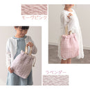 シューズバッグ シューズバッグ 上履き入れ シューズ入れ おしゃれ 上履袋 キルティング イブル 洗える かわいい ネームタグ付き 子供 高学年 小学校 幼稚園 FRUTO