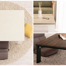 掛け布団付き折れ脚こたつ〔105×75cm〕 こたつ おしゃれ こたつセット 掛布団 こたつテーブル 布団 長方形 省スペース 75×105 セット ぼん家具